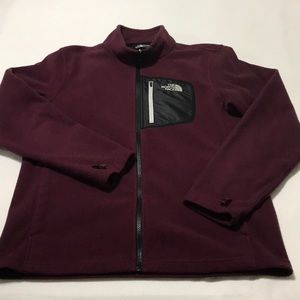 The North Face Fleece Crimson Full-Zip Jacket - M